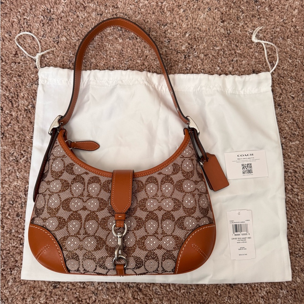 Coach Hampton Crystal Hobo Bag - Picture 2 of 6